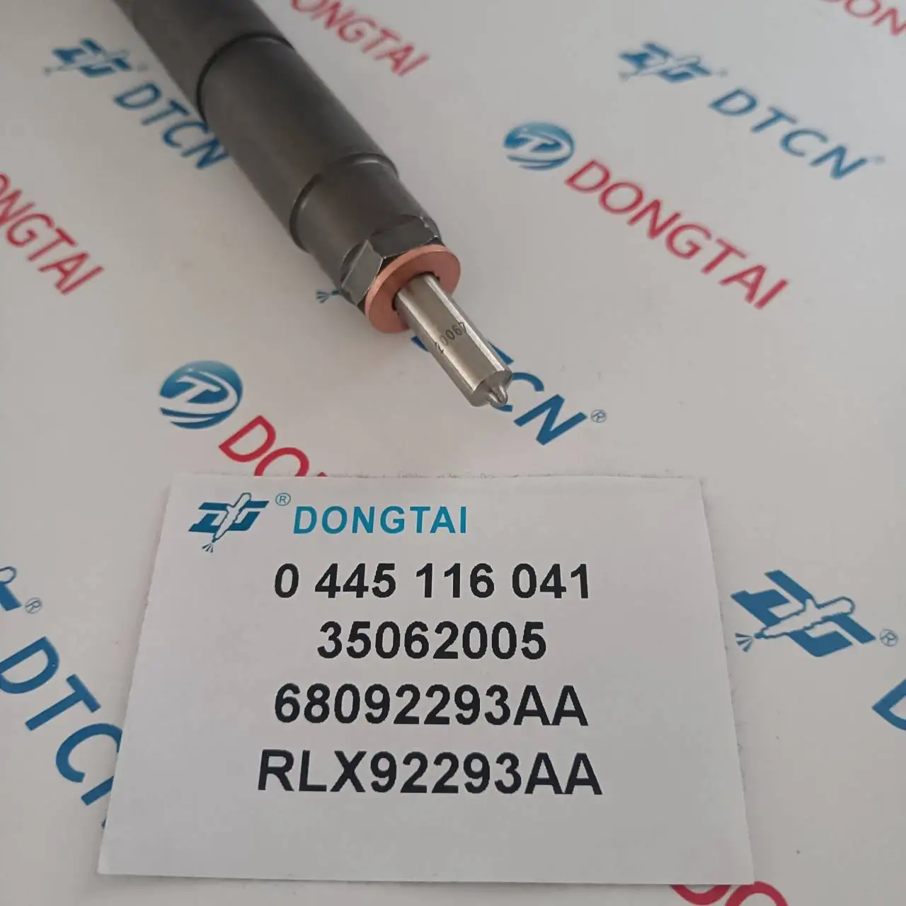 Оригинальная топливная форсунка 0445116041 / 35062005 Ф/ 68092293 AA/RLX92293AA Для JEEP WRANG LER JK 2.8CRD