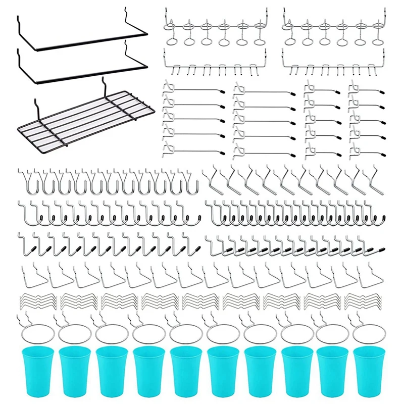 

Pegboard Hooks,Pegboard Rack,Peg Locks For Organizing Various Tools Hanging Tool,Kitchen,Storage Tool