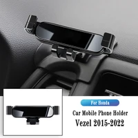 gravity bracket for honda vezel 2015 2022 gravity navigation bracket gps stand air outlet clip rotatable support accessories