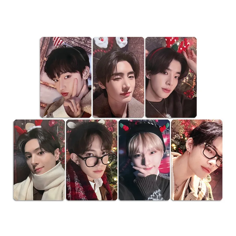 Альбом KPOP NI-KI JungWon ROMANCE UNTOLD Рождественская серия Открытки HeeSeung Jay SUNOO SungHoon