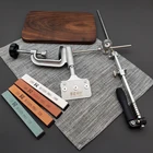 Новейшая фиксированная точилка для ножей, система заточки, белый алюм, профессиональная точилка для ножей, точильный камень