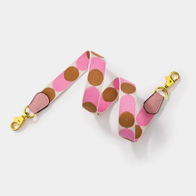 

2,5 см индивидуальный Холщовый кожаный сменный ремешок для сумки через плечо ремешок роскошные детали аксессуары «сделай сам» ремешок на пл...