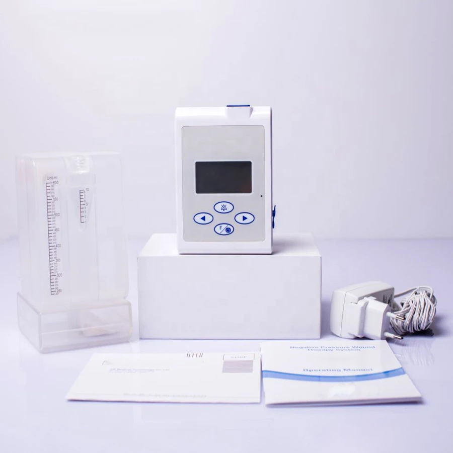 Удобный насос NPWT VAC для ранечной терапии отрицательным давлением портативное