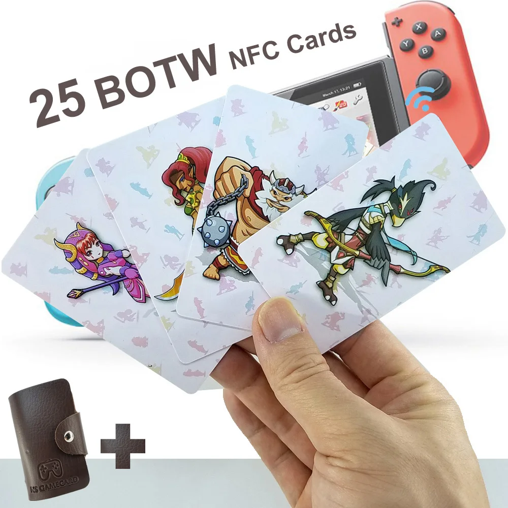 

25 игровых карт NFC, совместимых с Botw Switch