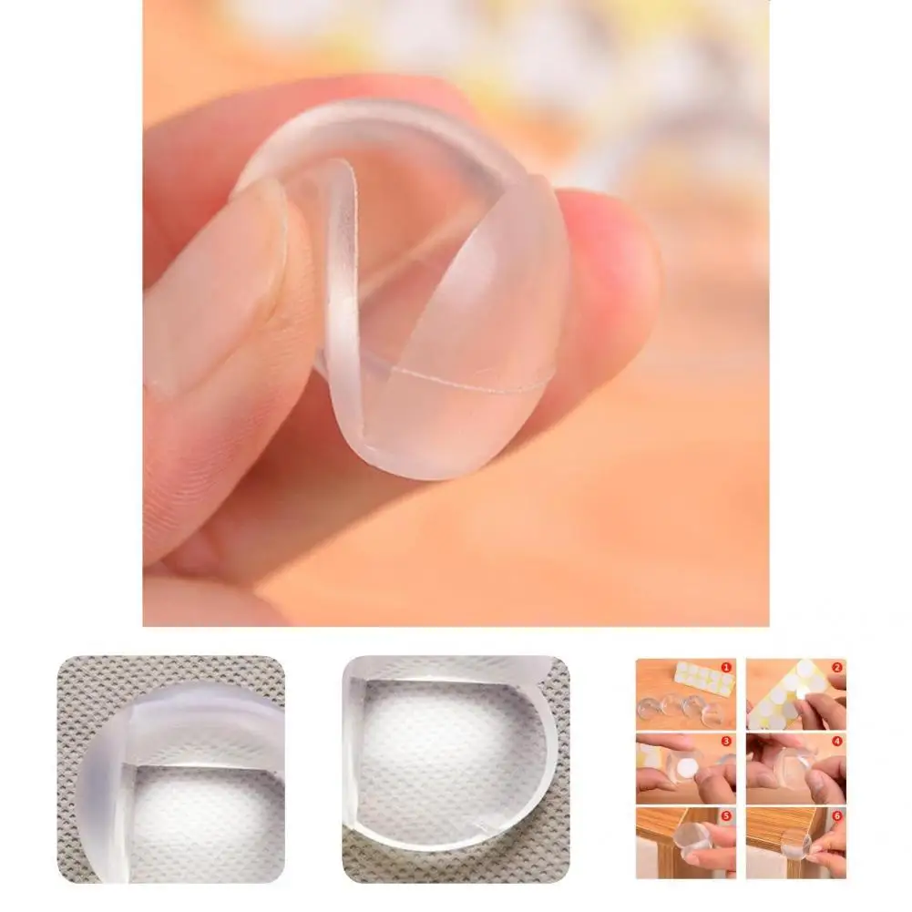 

Useful 12Pcs Excellent Table Edge Corner Protector Practical Edge Guard Wide Use for Baby