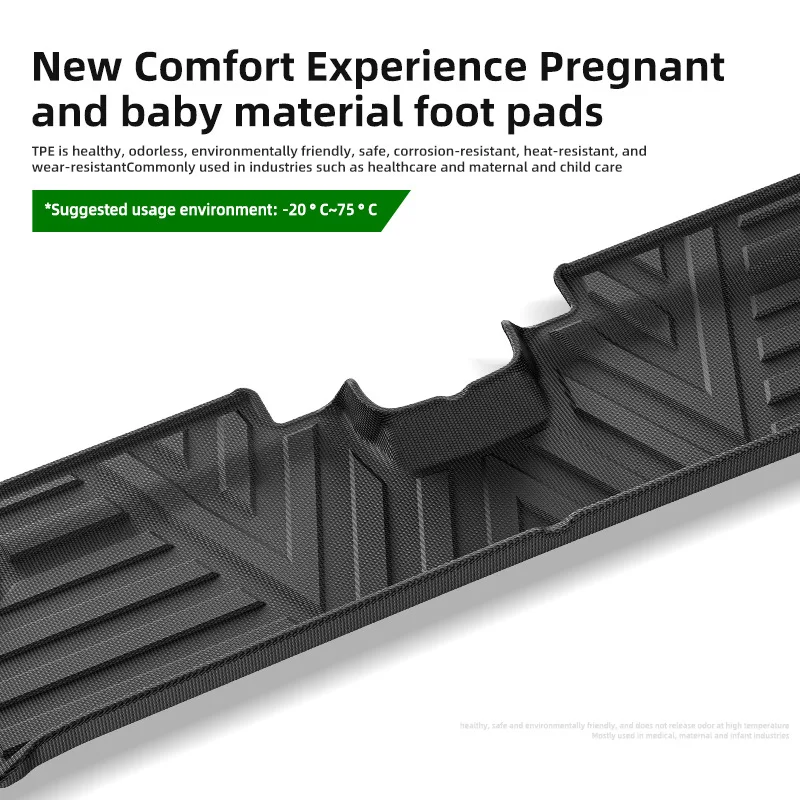 Автомобильные коврики для Kia NIRO Pure electric 2019-2022 подушечки ног из ТПЭ передние RHD руль