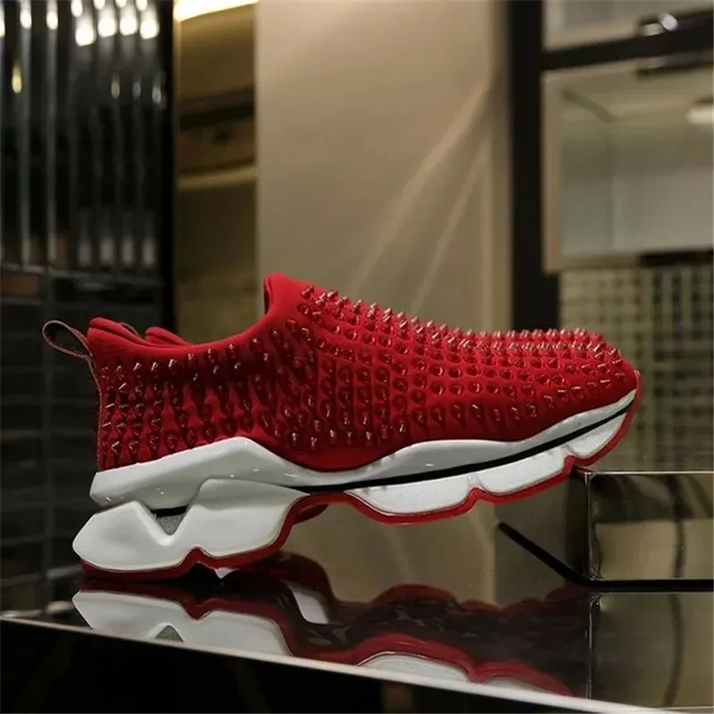 

Модные облегающие качественные женские спортивные туфли унисекс на толстой подошве, пикантные элегантные туфли на плоской подошве, дизайнерские туфли