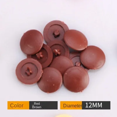 

100 шт./пакет, саморезы, декоративные колпачки, пластиковые круглые крышки для винтов Phillips Square-X/приводная крышка 11 мм с плоской головкой