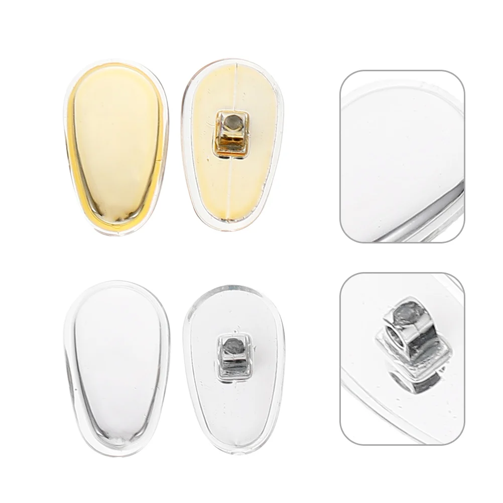 12 пар аксессуаров для близорукости подушечки носа очки силикагель поддержки