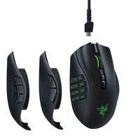 ergonomics razer naga pro wireless mouse black computer high precision gaming mouse with swappable side plates
