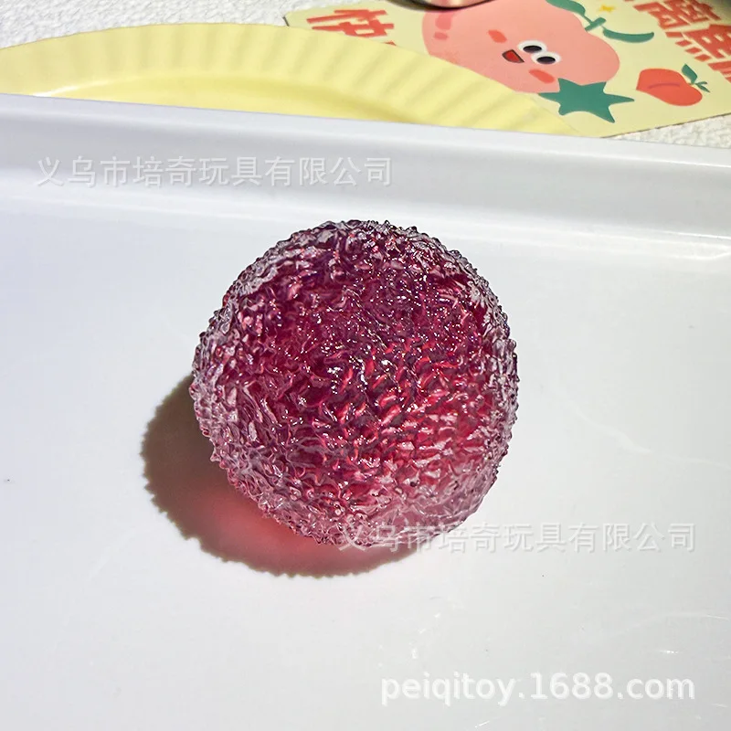 Фото Мягкая игрушка-антистресс Slushy Bayberry: формируемый, не разбухающий фиджет-шарик ASMR для снятия стресса для взрослых и детей №2