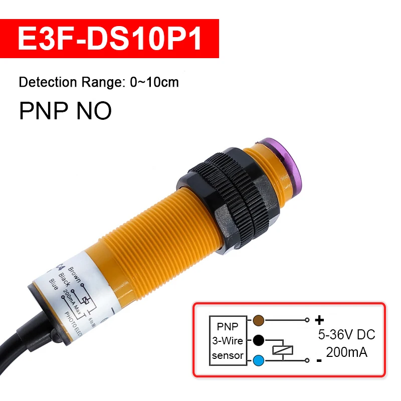 

Фотоэлектрический выключатель E3F-DS30P1/P2/C4/C2/Y1