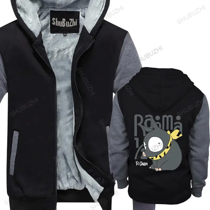 

hoodies zipper Men's P Chan Ranma 12 jacket Anime Akane P Chan Rumiko Martial Japanese Pig brand winter hoodie warm jacket