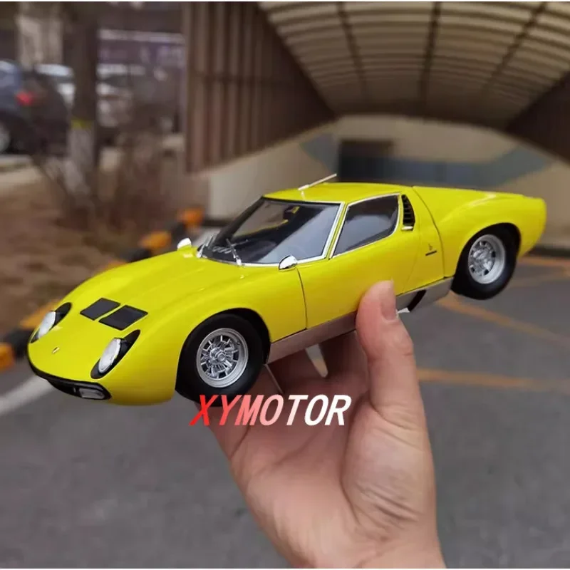 Модель автомобиля KYOSHO P400 SV литой под давлением для Lamborghini Miura 1/18