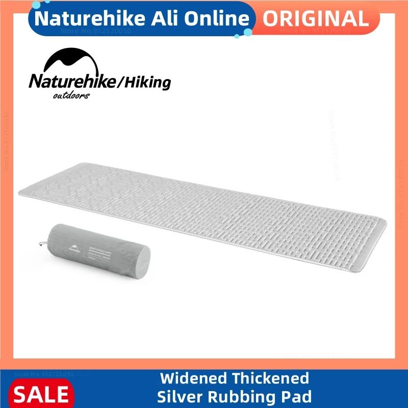 

Naturehike Outdoor Moisture-Proof Mat Widening Thickening Silver Pad Camping Ultralight Sleeping Pad Cold and Moisture-Proof Pad