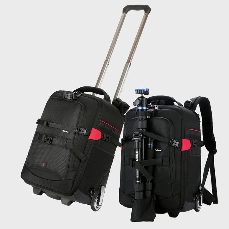 Brand Trolley Suitcase Camera Bag Shoulder Multi-function Bag Carry-ons Wheels New Large Capacity Trolley Travel Luggage