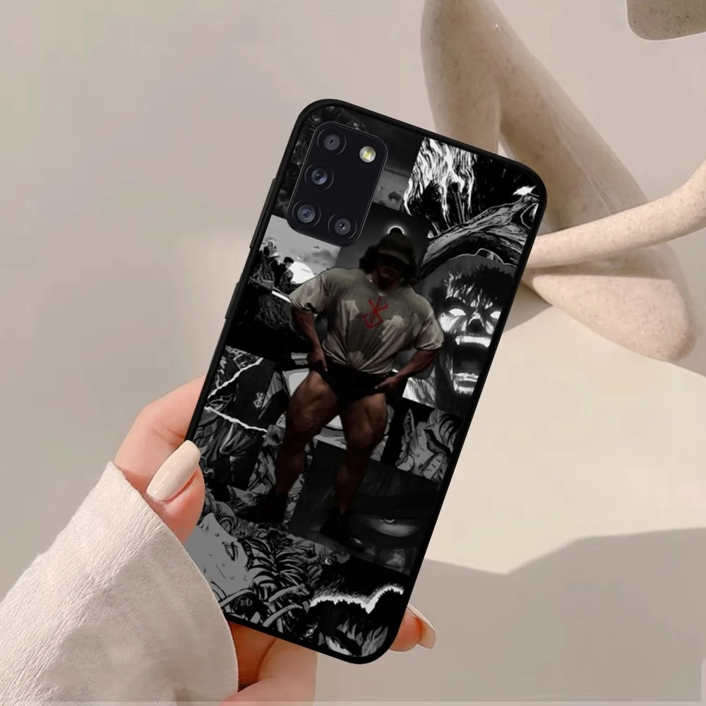 Gym Fitness Bodybuilding Phone Case For Samsung A 13 21 30 31 32 51 52 53 70 for Huawei Honor 50 60 OPPO vivo