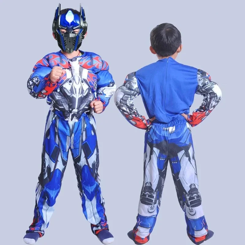 Фото ( # ^.^ # Новый костюм супергероя Оптимуса Прайма и Бамблби (2026) для косплея: маска, боди, полный комплект для карнавала →_→ПОДРОБНОЕ ОБРАЗЕЦ №5