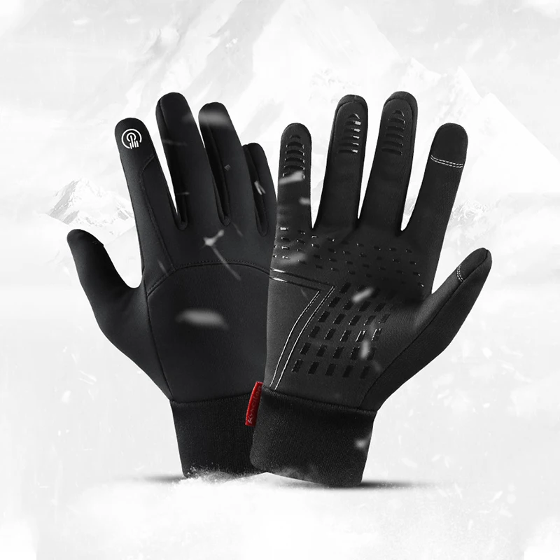 

Winter Men Women Gloves Touch Cold Waterproof Windproof Gloves Outdoor Sports Warm Thermal Running Ski Gloves cycling gloves