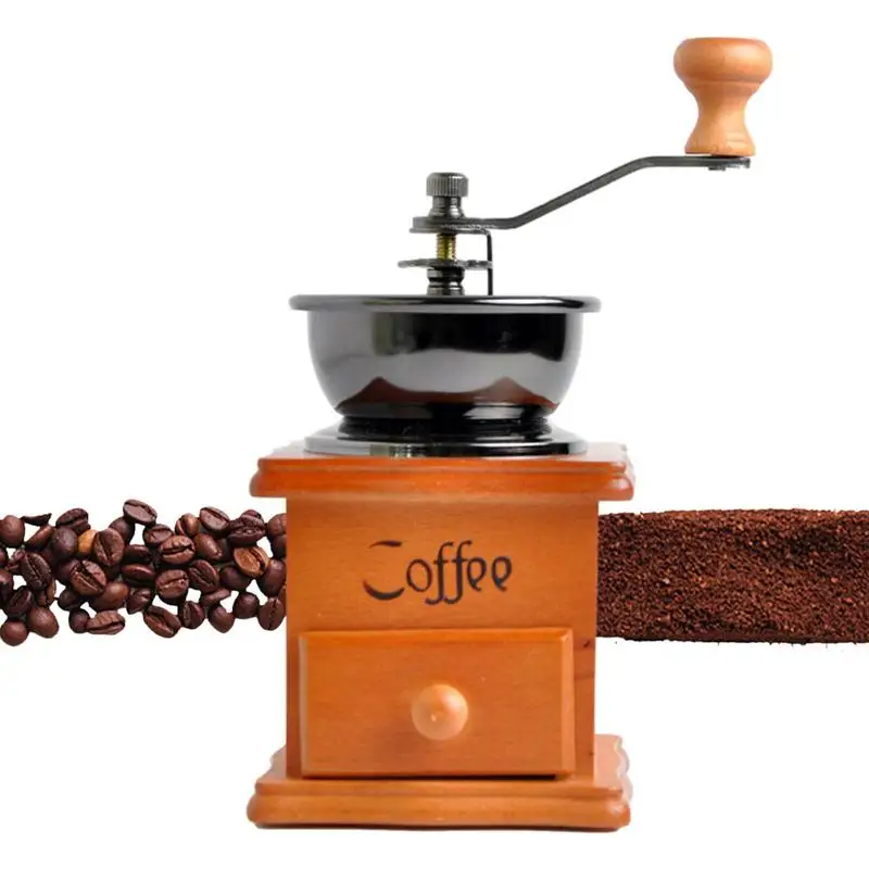 

Hand Crank Coffee Mill Vintage Style Hand Coffee Grinder Hand Crank Coffee Grinders Manual Manual Coffee Grinder With Burrs Hand