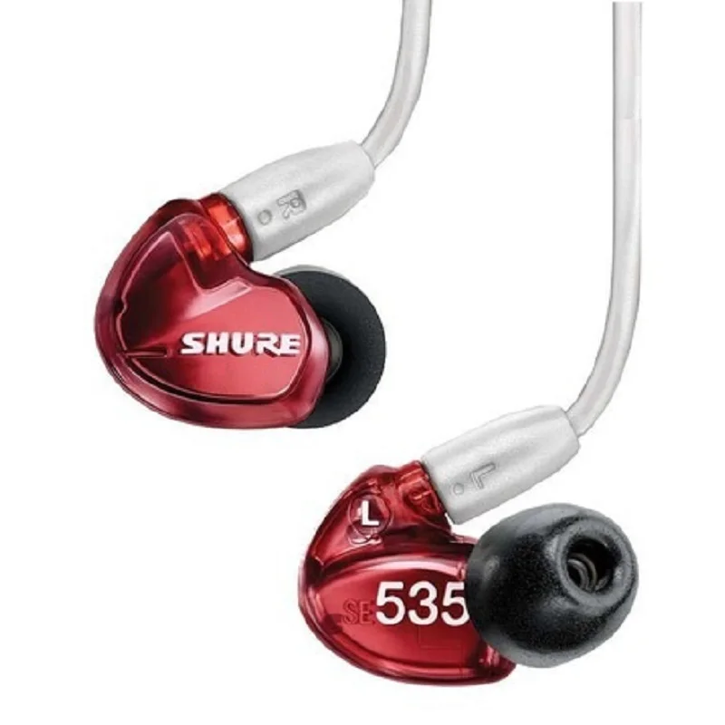 

Shure микрофон DIY SE535 IEM наушники-вкладыши проводные наушники спортивные высокоточные Стерео шумоподавление 3,5 мм профессиональные H