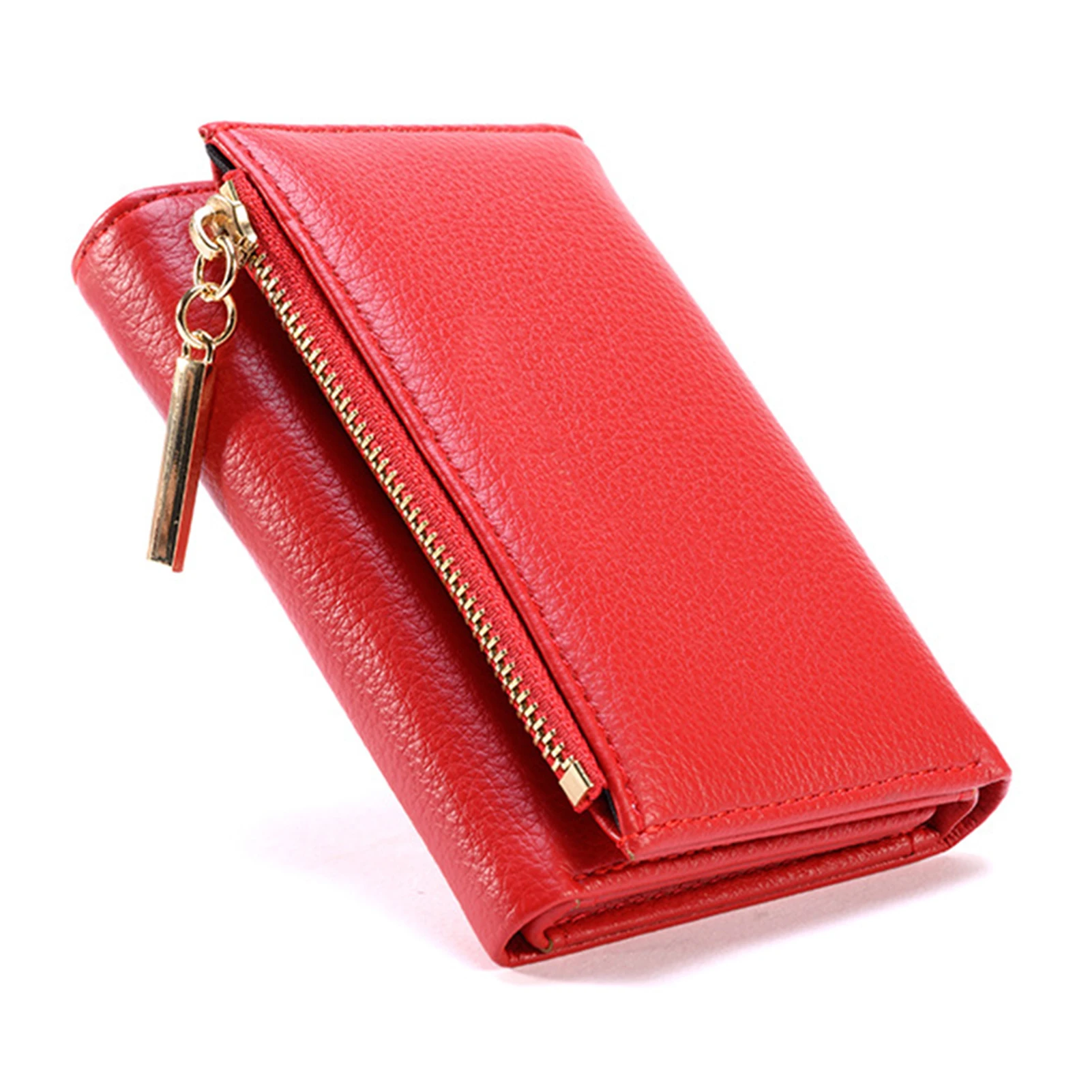 

Fashion Women's Tri-fold Wallet With Multi Card Slots Vintage For Outdoor Shopping Top Quality Women Short Carteras Para Mujer