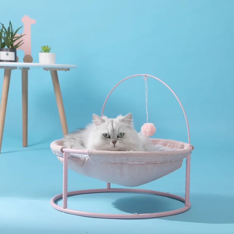 

Cat Hammock Recliner Pet Bed Cat Bed CatNest Summer Cooling Moisture-Proof FunRecliner Four Seasons Universal Cat Supplies