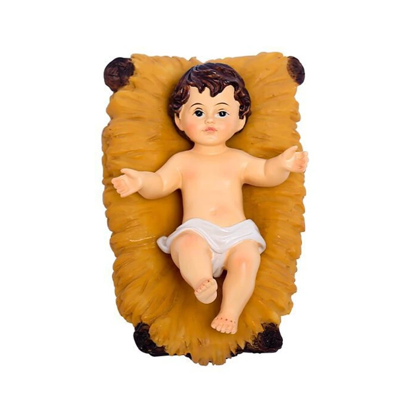 

2023 New Jesus Figurine Ornament Catholic Statue Garden Yard Party Backdrop Decor