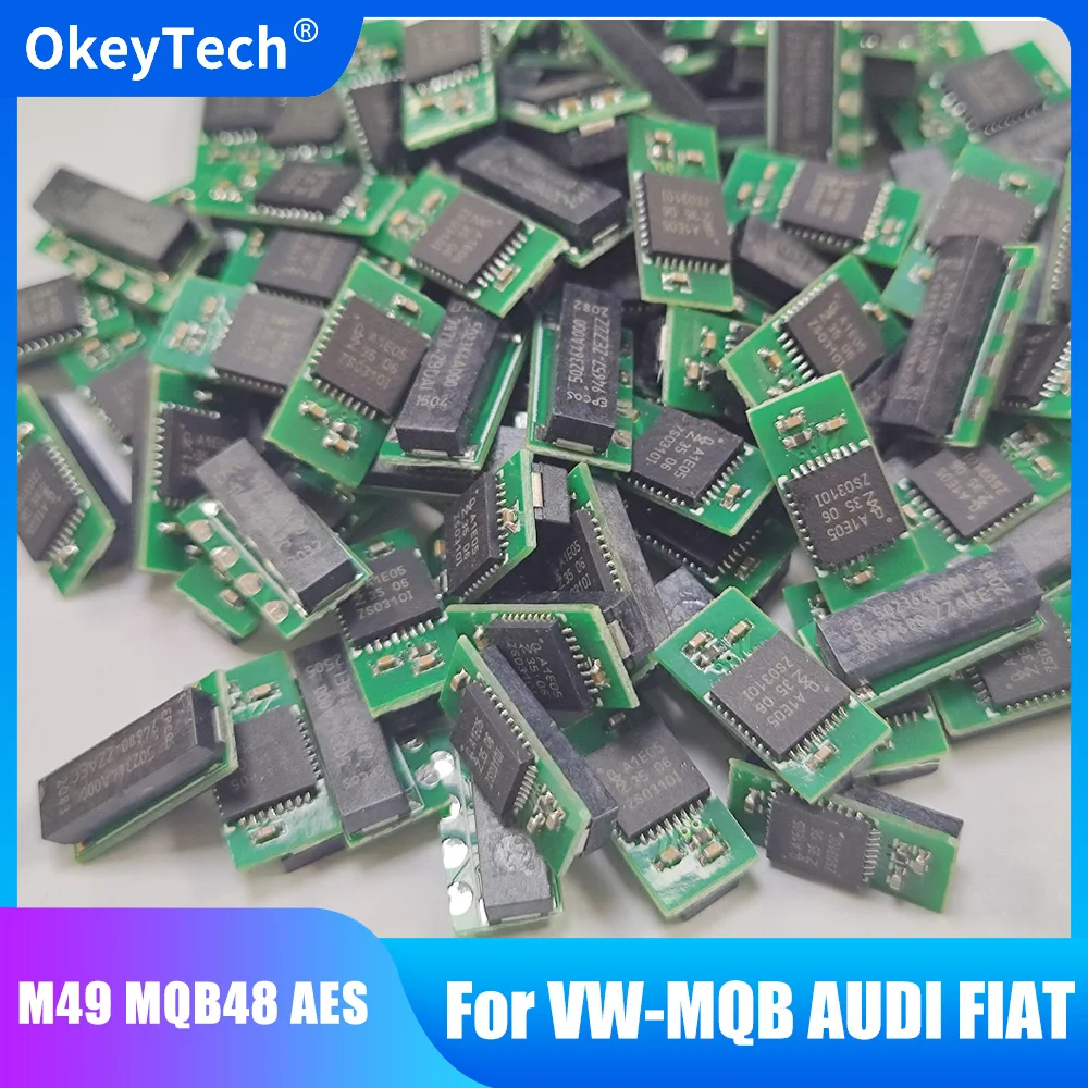 

OkeyTech M49 MQB48 AES Transponder Chip for VW-MQB AUDI FIAT 2023 Newest