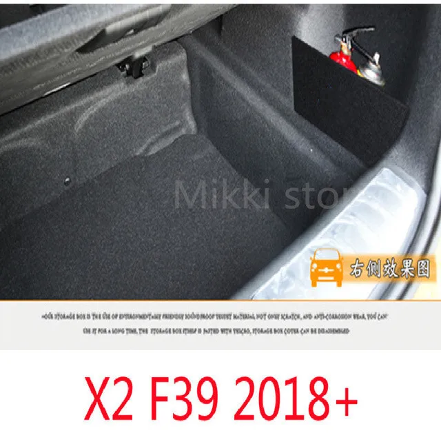 

Автомобильная боковая перегородка для багажника BMW X1 X2 X3 X4 X5 F15 F16 F39 F25 F26 F48 G01 G02 G08, автомобильный органайзер, сумка, аксессуары