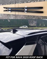Roof Roof Rack For Toyota RAV4 2019 New Arrival Black And Silver 7075 Aluminum Rust And Discoloration