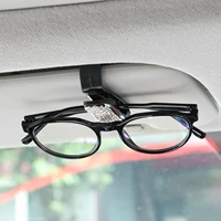 1 pcs girls card visor ticket universal bling bling clip sunglass eyeglasses hanger glasses holder for car