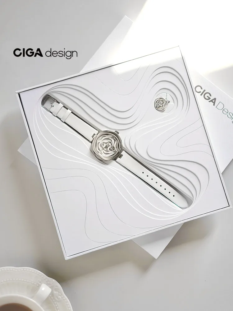 Фото Механические часы CIGA design R серии женские часы розовые №5