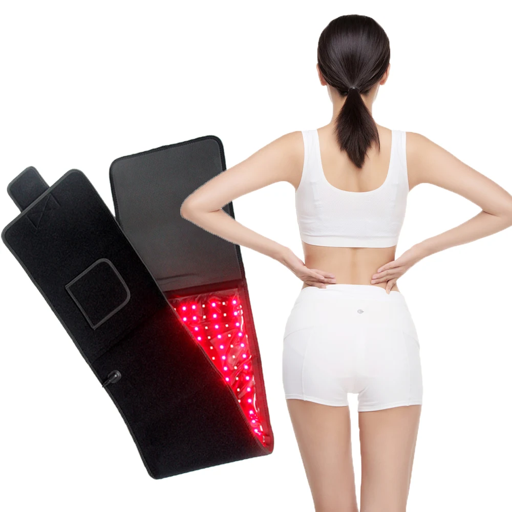 IDEAREDLIGHT Red Light Therapy 660nm 850nm Biggest Beauty Therapy Belt For Home Use Back Pain Relief Belt Weight Loss Slimming