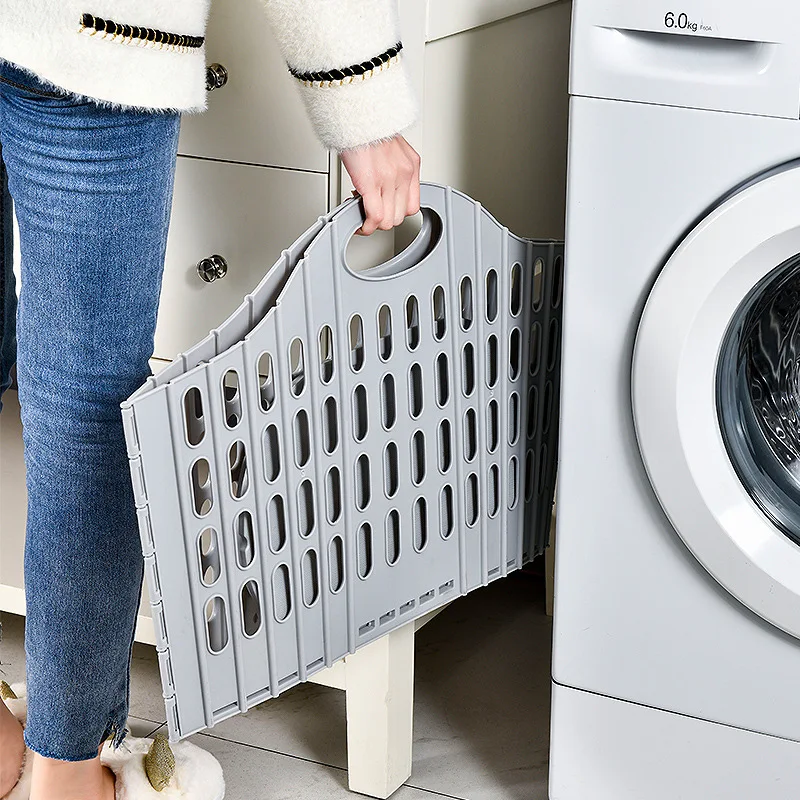 

Dirty Clothes Storage Baskets Collapsible Organizer Baskets Net Type Large Laundry Hamper Dirty Clothes Home Laundry Baskets