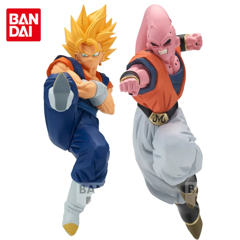 

Фигурки героев аниме Bandai DBZ, фигурки героев мультфильма вегито маджин Буу, игрушки для детей, подарки на день рождения, коллекционные украшения