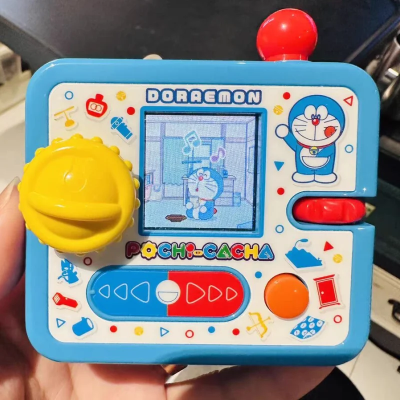 

Original Tamagotchi Takara Tomy Original Doraemon Jingle Cat Pocket Electronic Egg Twist Game Console Collection Toys Kids Gift