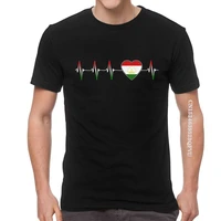 tajik tadzhik heartbeat tshirt men fashion tee tops cotton oversized t shirt i love tajikistan country flag heart t shirts
