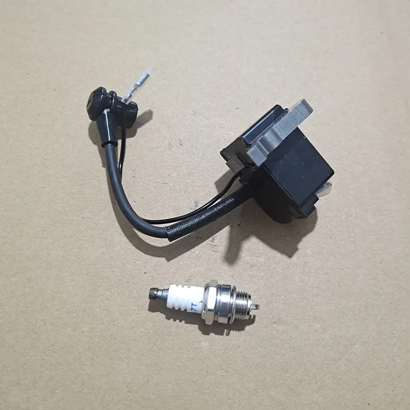 

Spark Plug & IGNITION COIL FOR ECHO CS-4200 4200 4016 4000 2 STROKE CHAINSAW IGNITOR MAGNETO YUSEN ZOMAX CHAIN SAW STATOR