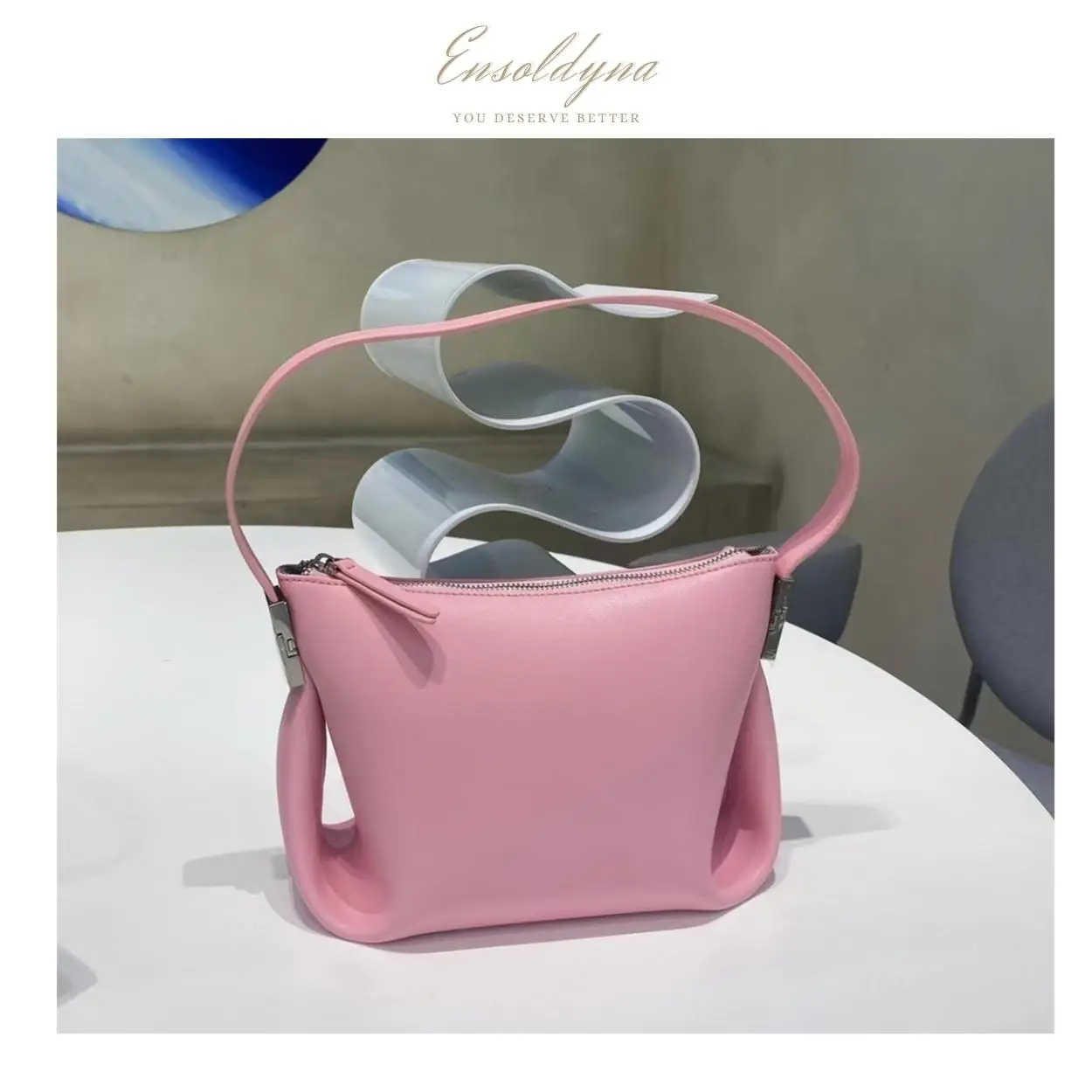 

Ensoldyna Hers Bag Retro Casual Women Totes Lady bag Shoulder Messenger Bags Women Weave Genuine Leather Luxury Bags