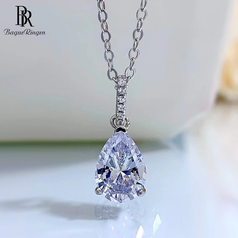 

Колье с подвеской из серебра 925 пробы, 7 х10 мм