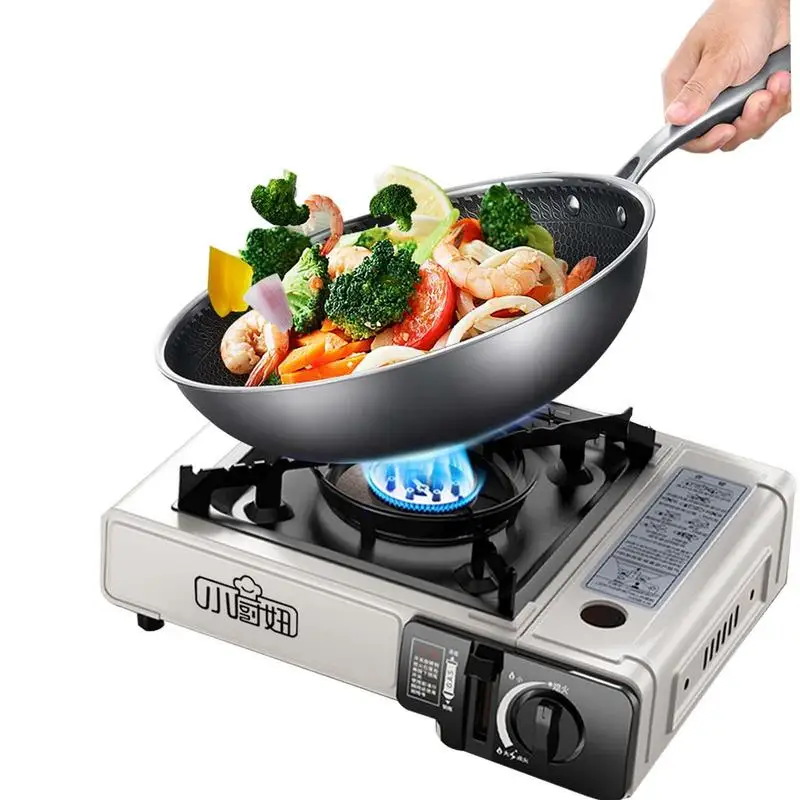 

Кемпинговая горелка, портативная Кассетная горелка, горелка для дома и улицы, 2,9 кВт, двухцелевая варочная поверхность, уличные печи для кем...