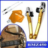 for suzuki rmz450 rmz 450 2005 2014 2015 2016 2017 2018 dirt bike brake clutch levers stunt clutch easy pull cable system set