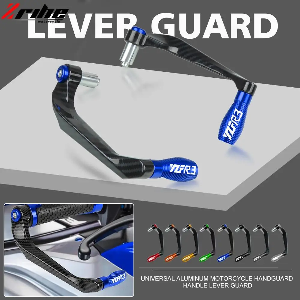 

Motorcycle Accessories Aluminum Brake Clutch Lever Guard Protection For Yamaha YZFR3 YZF R3 2015 2016 2017 2018 2019 2020 2021