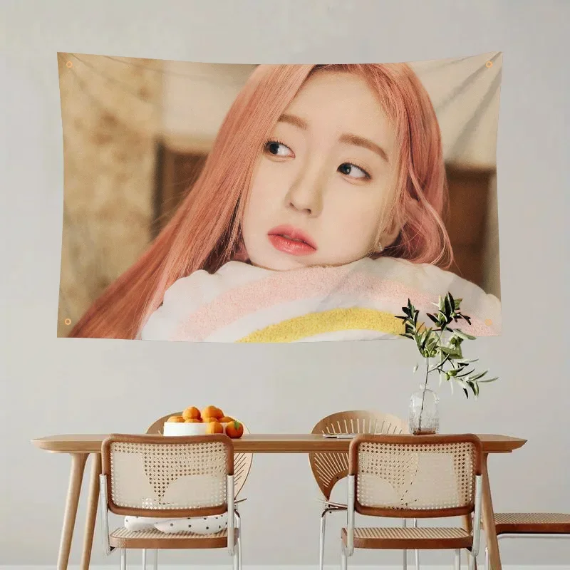 YESEO Ablum Giddy Idol Флаг Полиэстер Подвесное Декоративное Украшение Для Комнаты Или