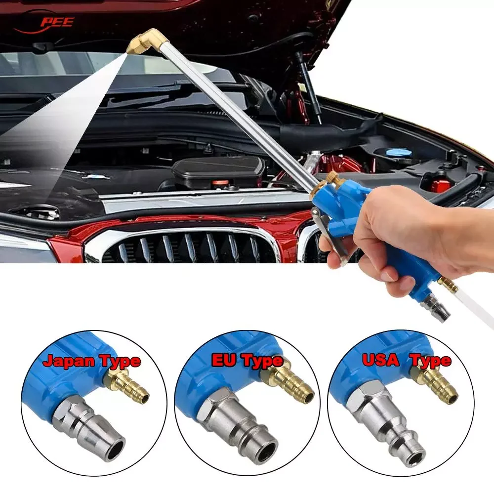 

Motorcycle Car Washer Sprayer High Pressure Water Gun Engine Care Oil Clean Tool Kit 100cm Hose Tube Motor Bike Auto Accessories