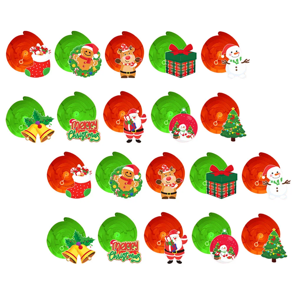 

1 Set Christmas Decoration Christmas Hanging Swirls Decoration Christmas Hanging Swirls
