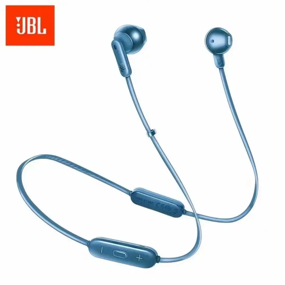 JBL TUNE215BT Wireless Bluetooth Earphone Stereo High-quality Earbuds Running Sports Earphone Hanging Neck Semi-in-ear Earbuds