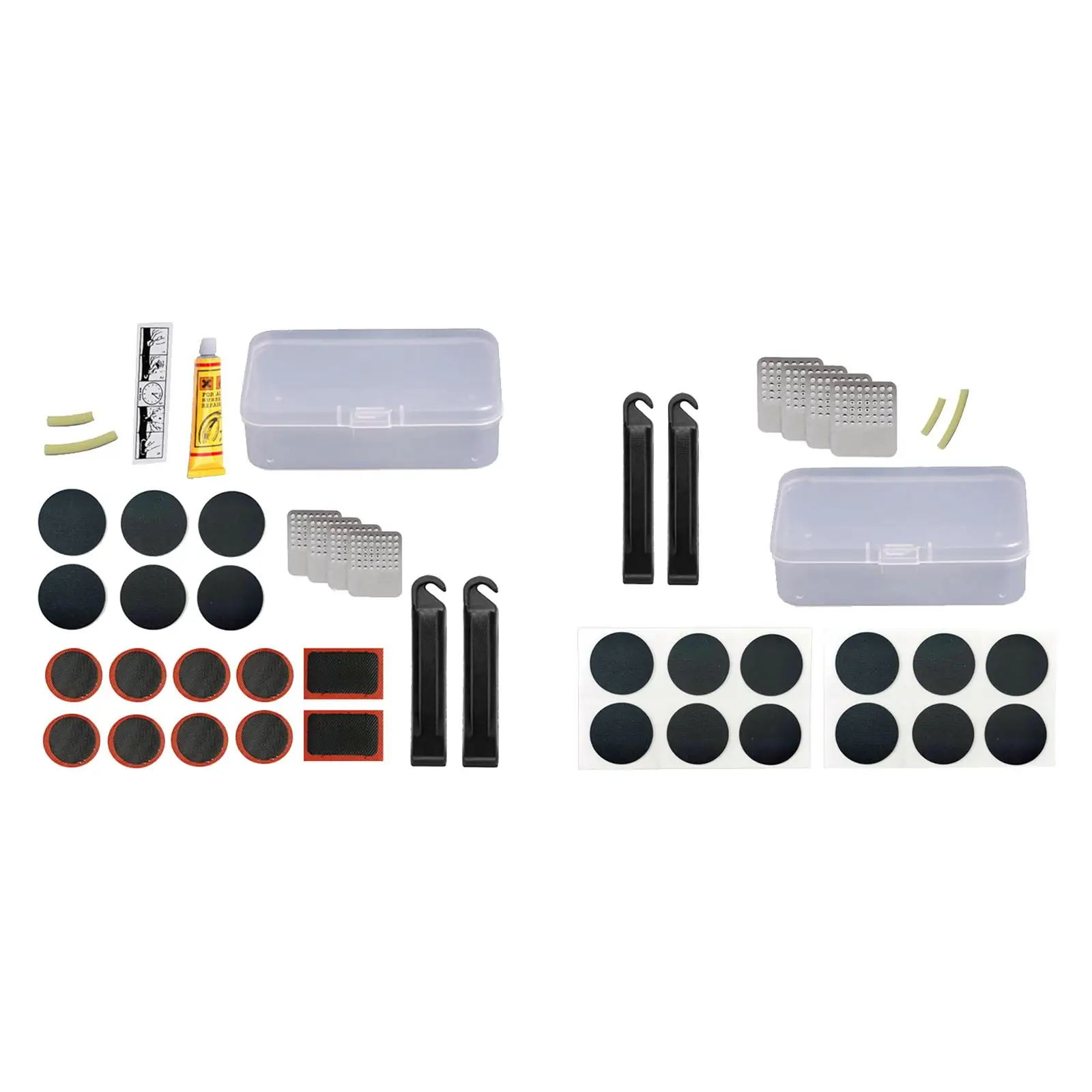 

Portable Bike Flat Tire Repair Kit Glueless Self Adhesive for Bicycle MTB