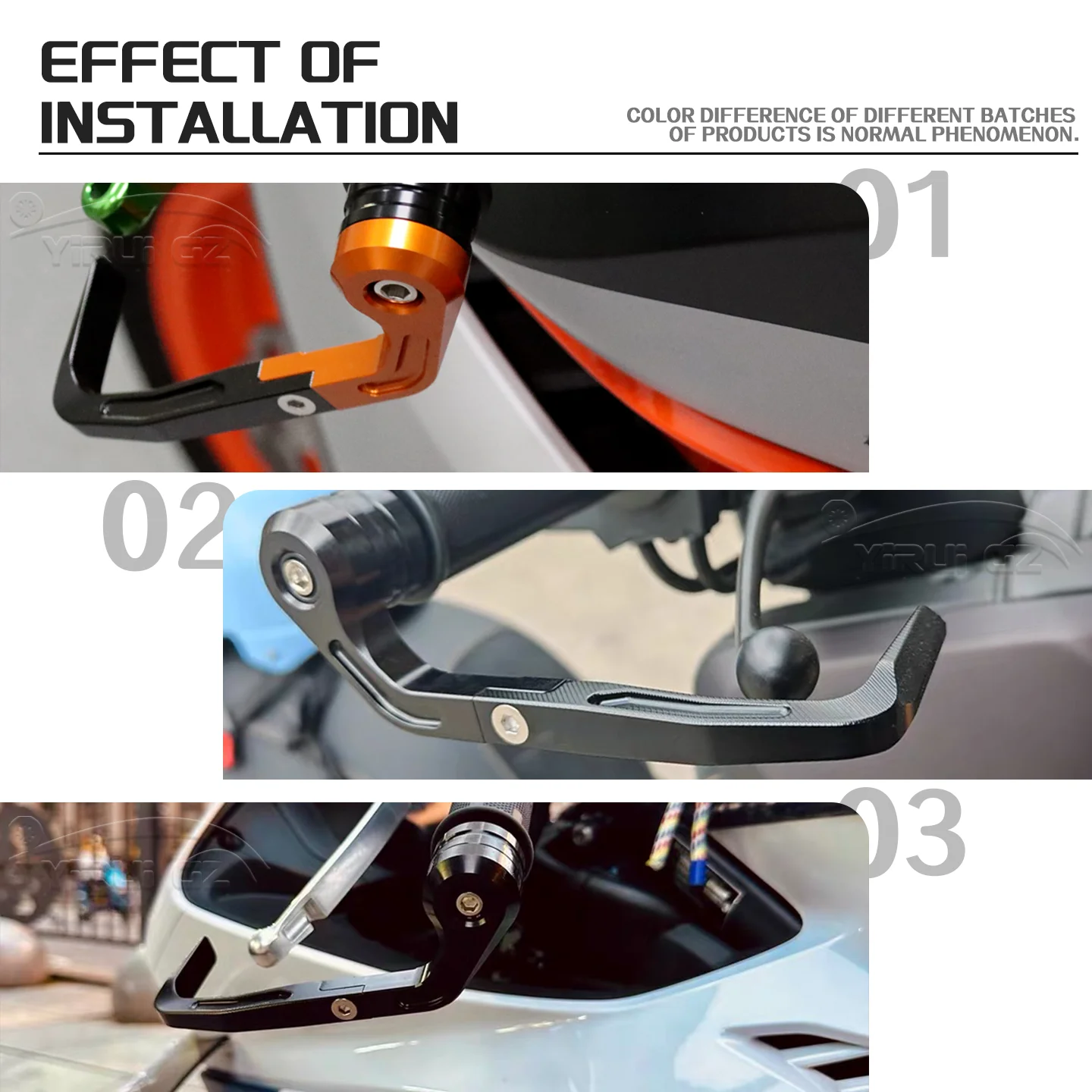 Фото Защита тормозного рычага с ЧПУ, алюминий для YAMAHA NMAX 155 NAMX125 TMAX 560 7/8 дюйма, защита руля, универсальная ручка Nmax 155 Nmax 125 №3